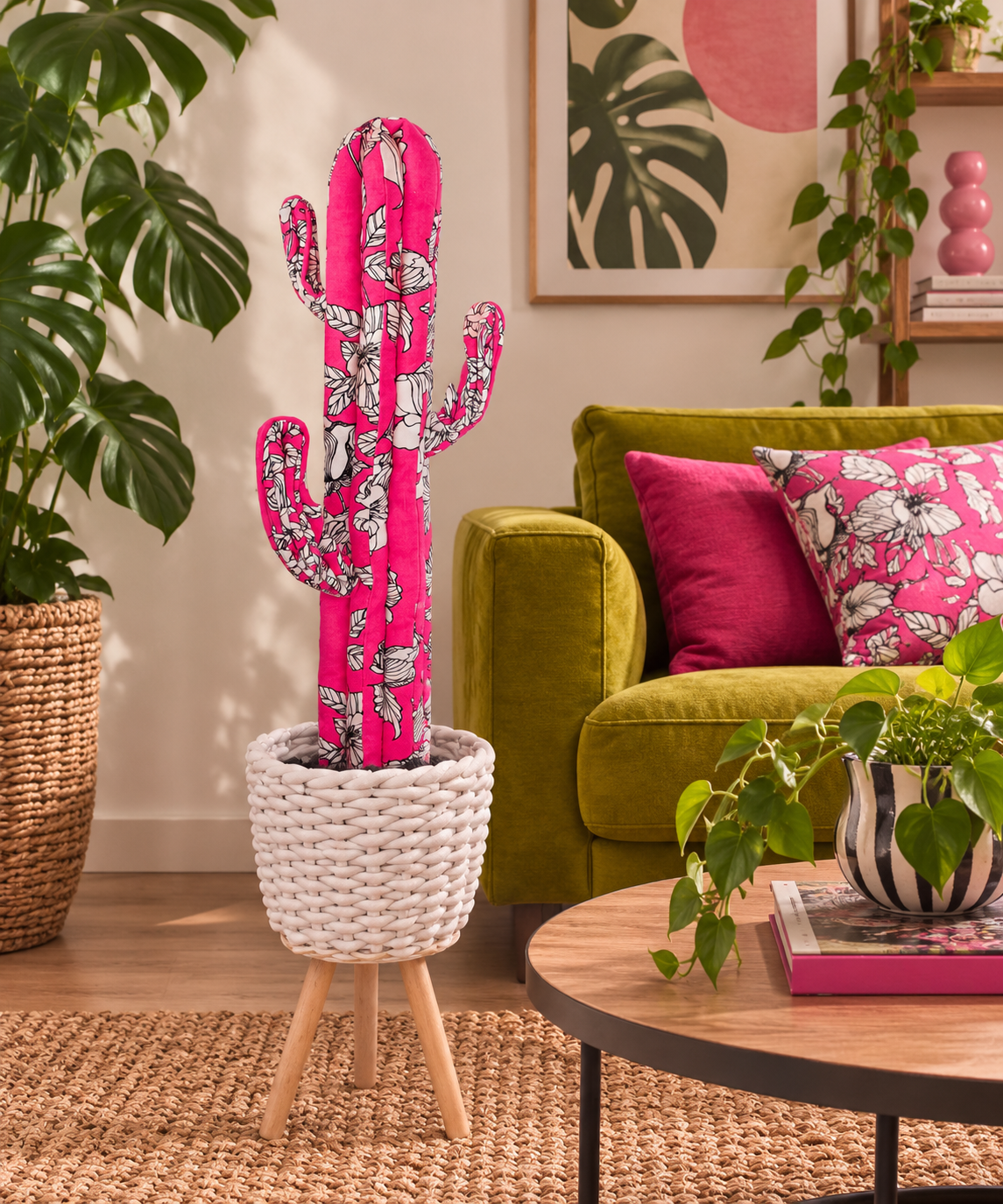 Cactus Saguaro Rosa